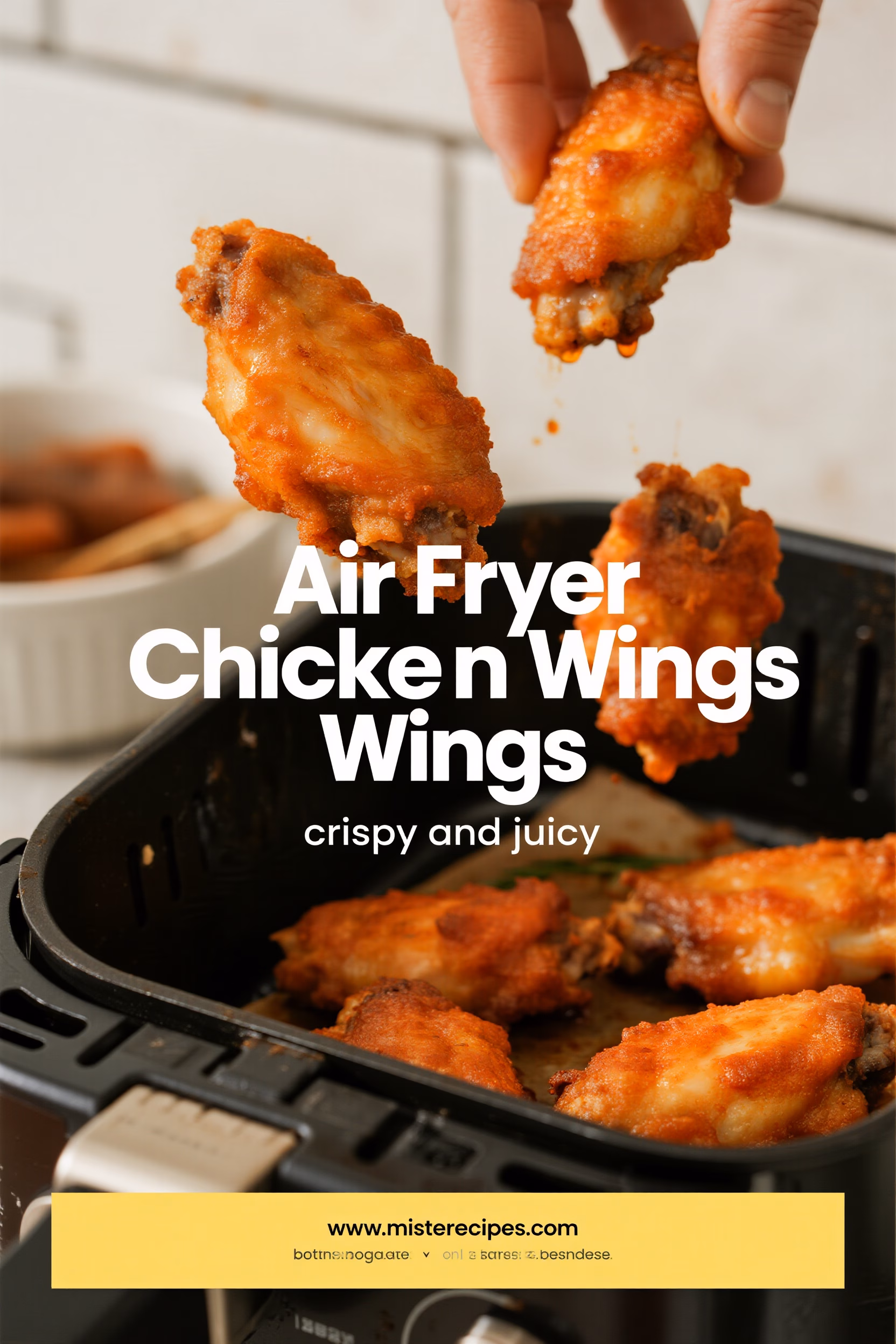 Crispy Air Fryer Chicken Wings Easy and Quick Recipe