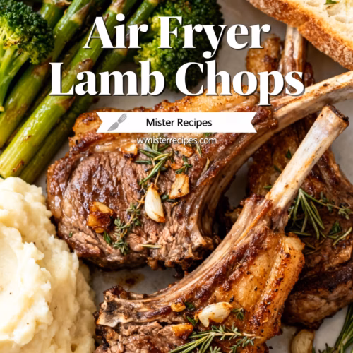 Easy Air Fryer Lamb Chops Quick Healthy Dinner Recipe