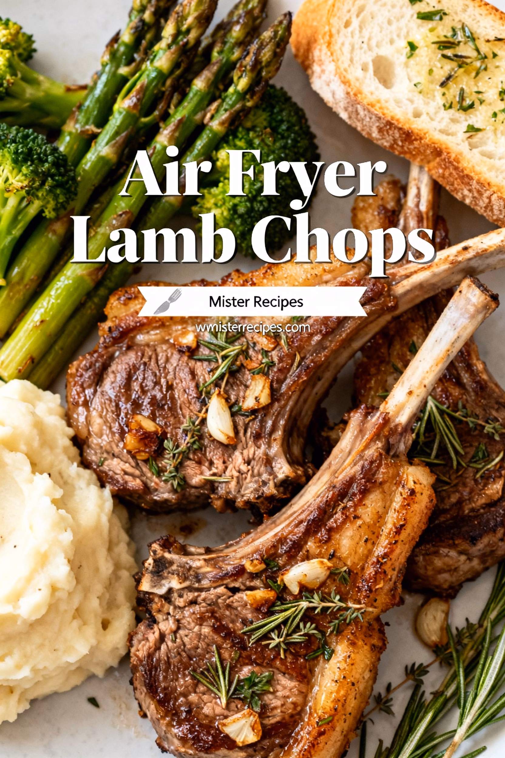 Easy Air Fryer Lamb Chops Quick Healthy Dinner Recipe