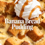 Easy Creamy Banana Bread Pudding Recipe