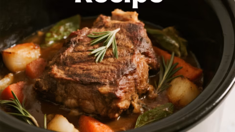 Easy & Flavorful Beef Roast Crockpot Recipe For Budget Friendly Meals