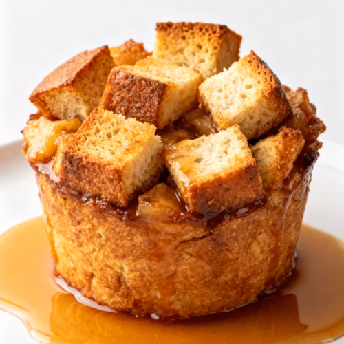 Best Ever Bread Pudding with Creamy Whiskey Sauce