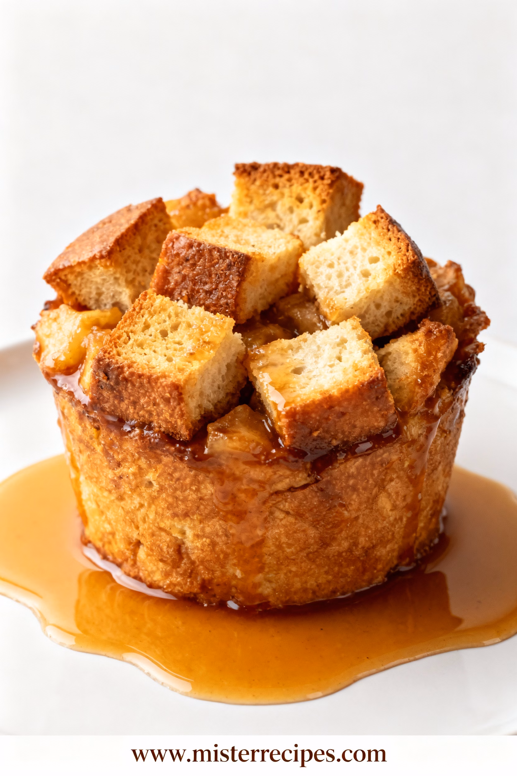 Best Ever Bread Pudding with Creamy Whiskey Sauce