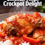 Creamy Chicken Thigh Crockpot Delight Easy One Pot Recipe