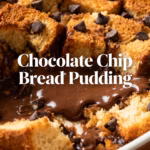Easy Creamy Chocolate Chip Bread Pudding Recipe