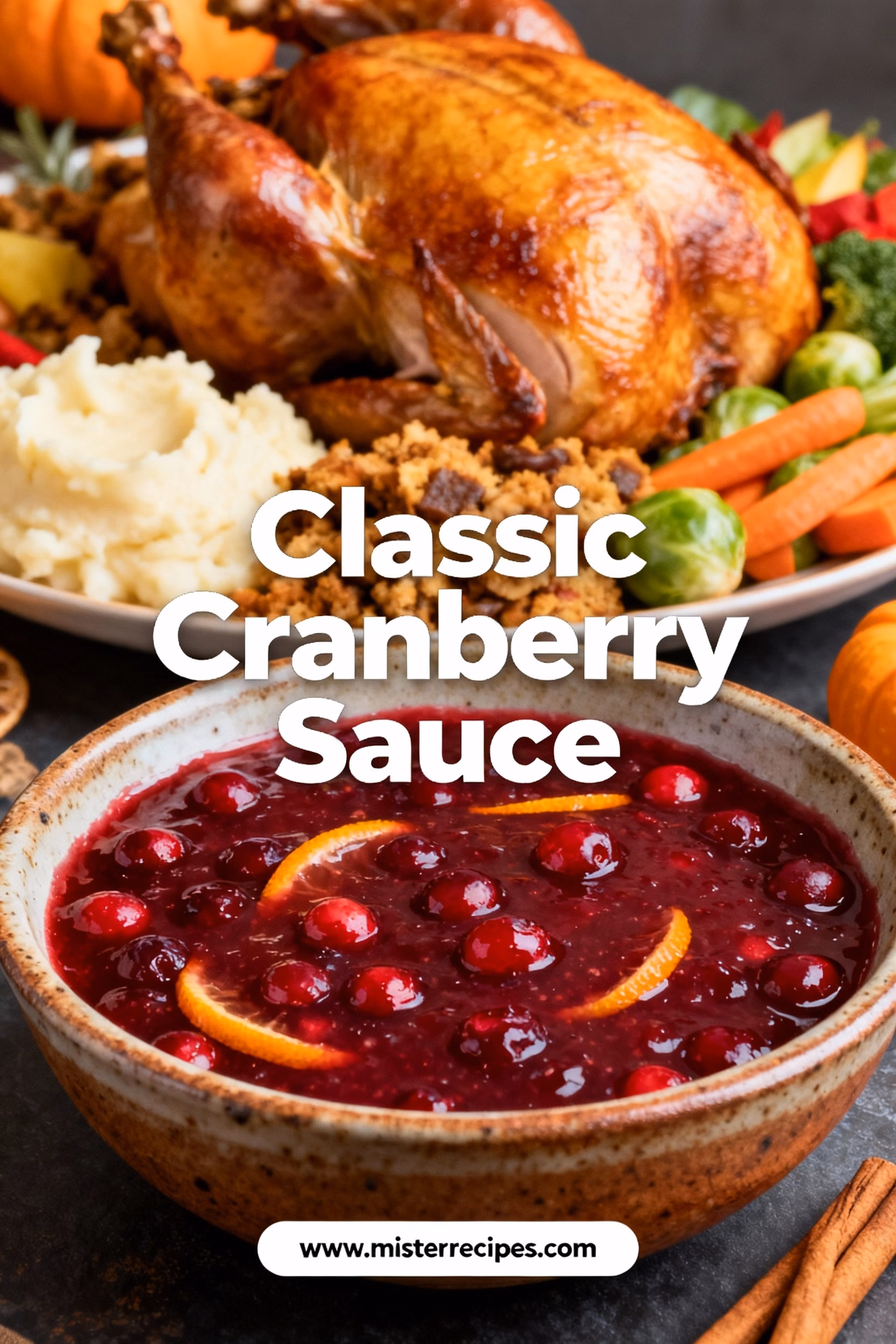 Easy Homemade Classic Cranberry Sauce Recipe
