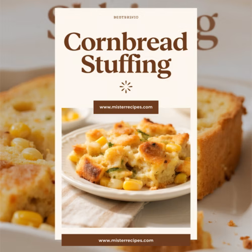 Easy Creamy Cornbread Stuffing Recipe