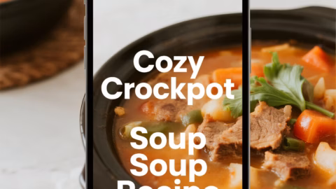Cozy and Creamy Easy Crockpot Soup Recipe
