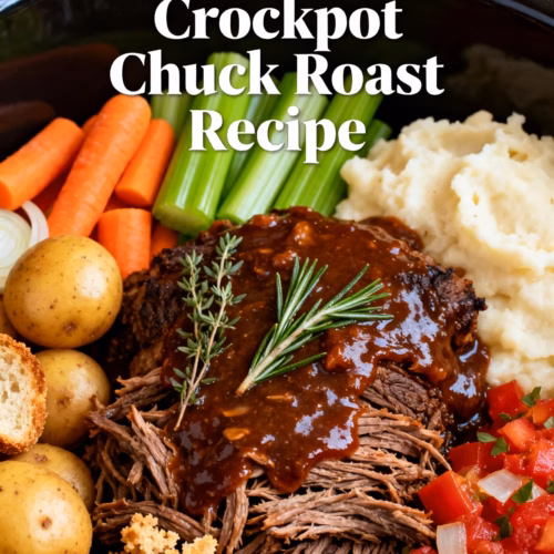 Easy Creamy Crockpot Chuck Roast Recipe