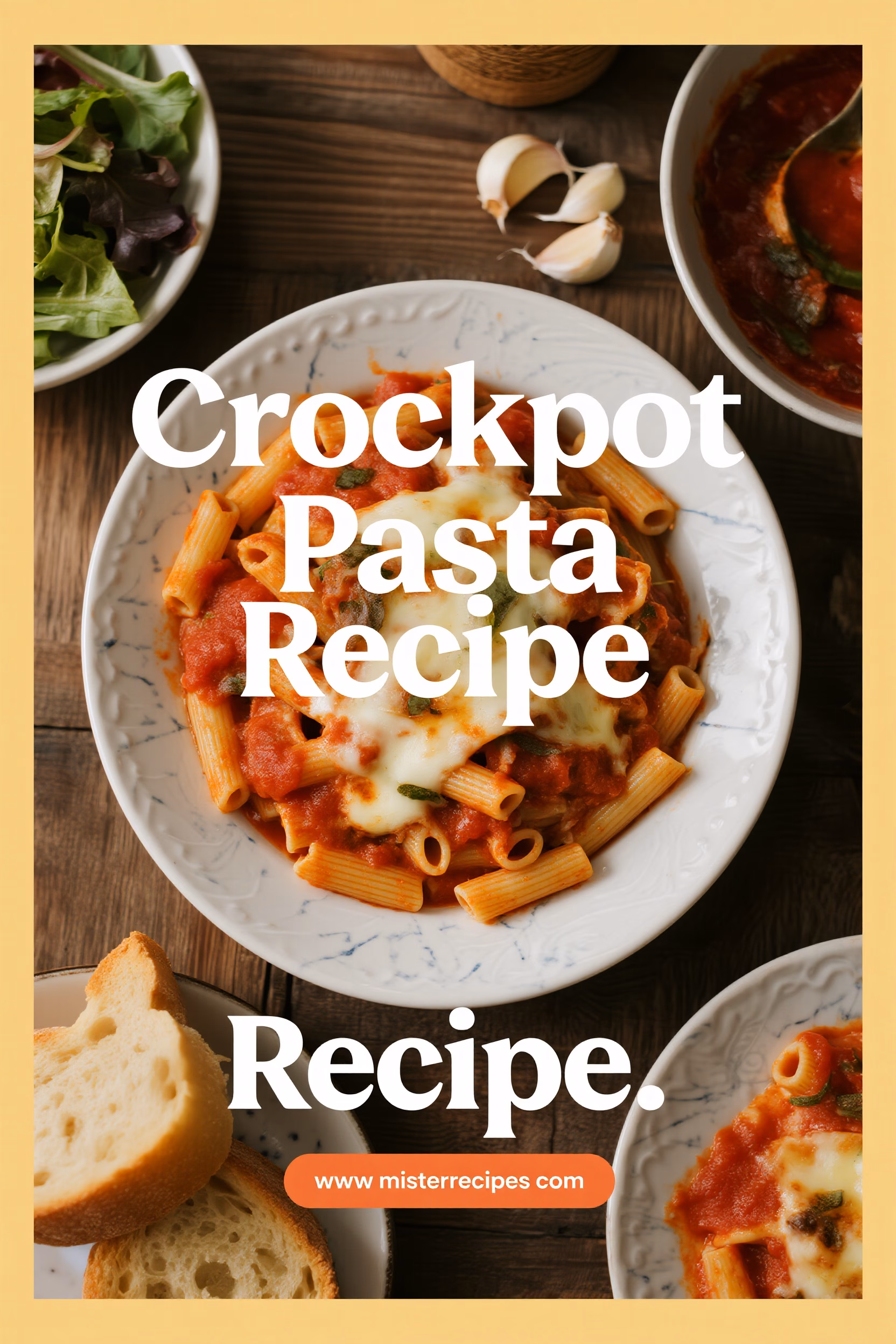 Creamy Easy Crockpot Pasta Recipe Perfect for Weeknights