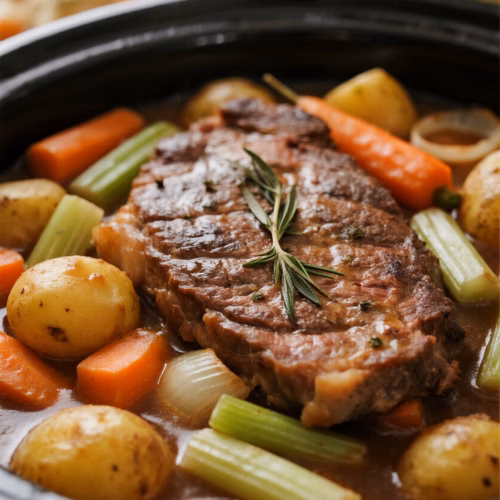 Easy Crockpot Roast Recipe Creamy and Budget Friendly