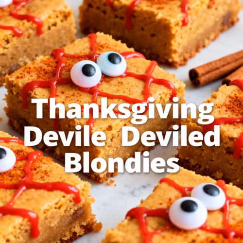 Easy Creamy Deviled Blondies