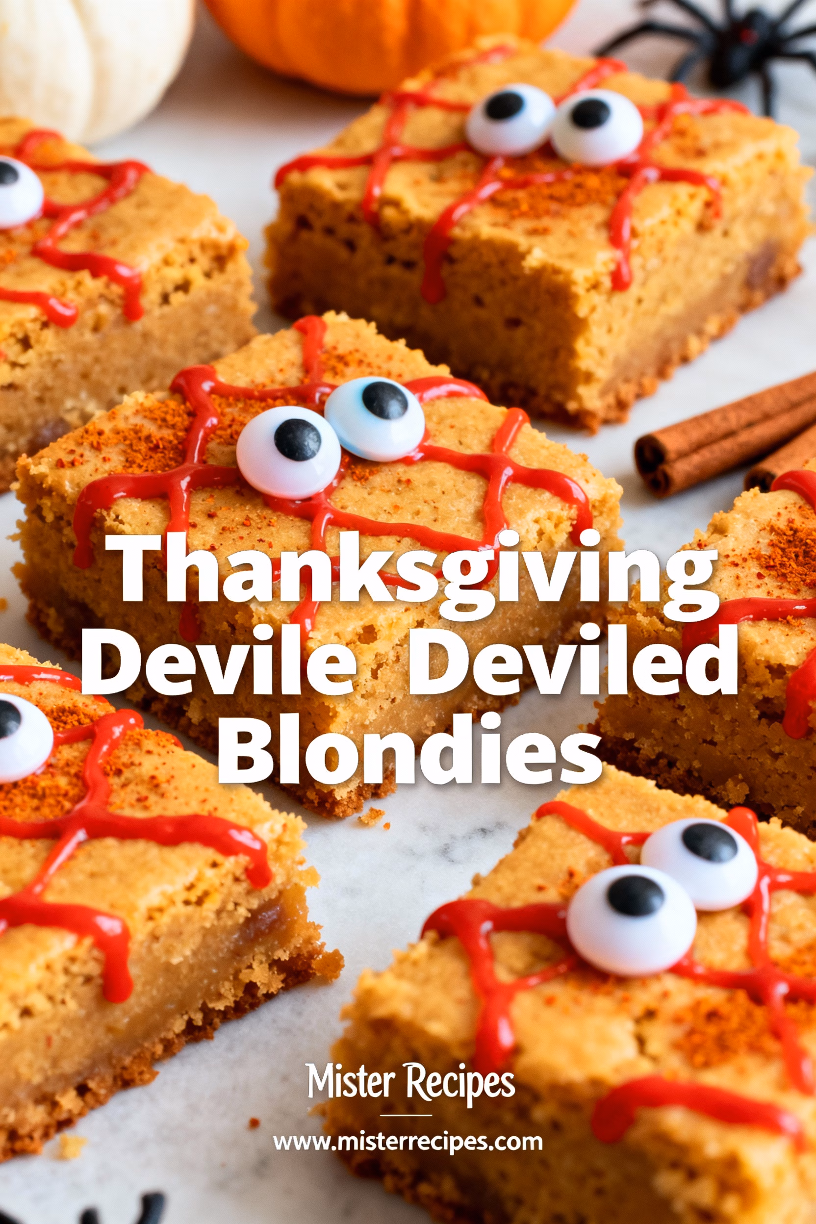 Easy Creamy Deviled Blondies