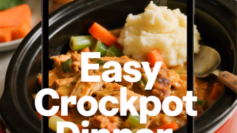 Easy Creamy Crockpot Dinner Recipe For Busy Weeknights