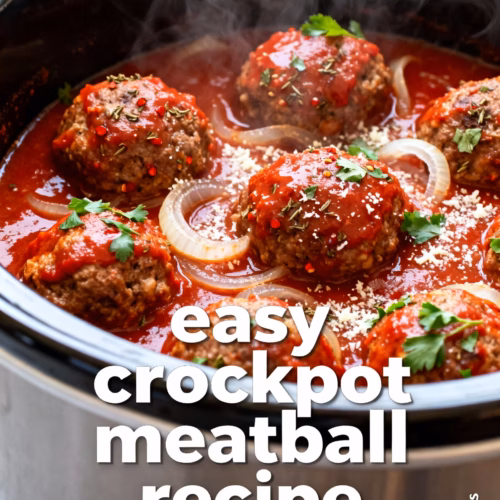Easy Crockpot Meatball Recipe Quick and Budget Friendly