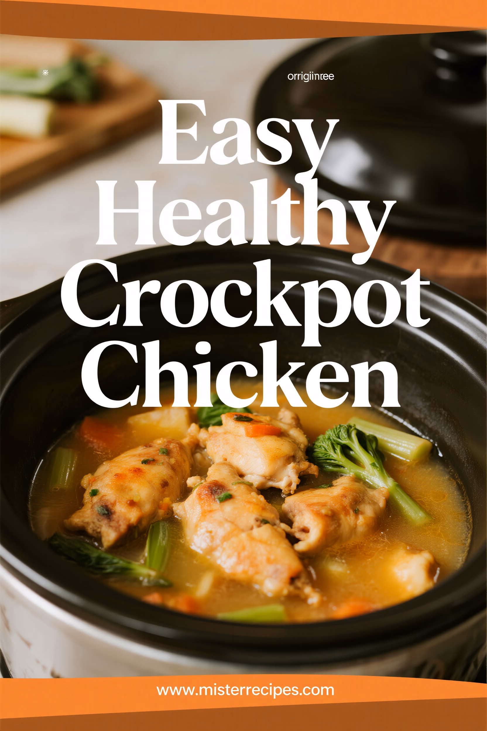 Easy Healthy Crockpot Chicken Creamy and Delicious Recipe