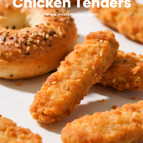 Everything Bagel Chicken Tenders Easy Crispy Recipe