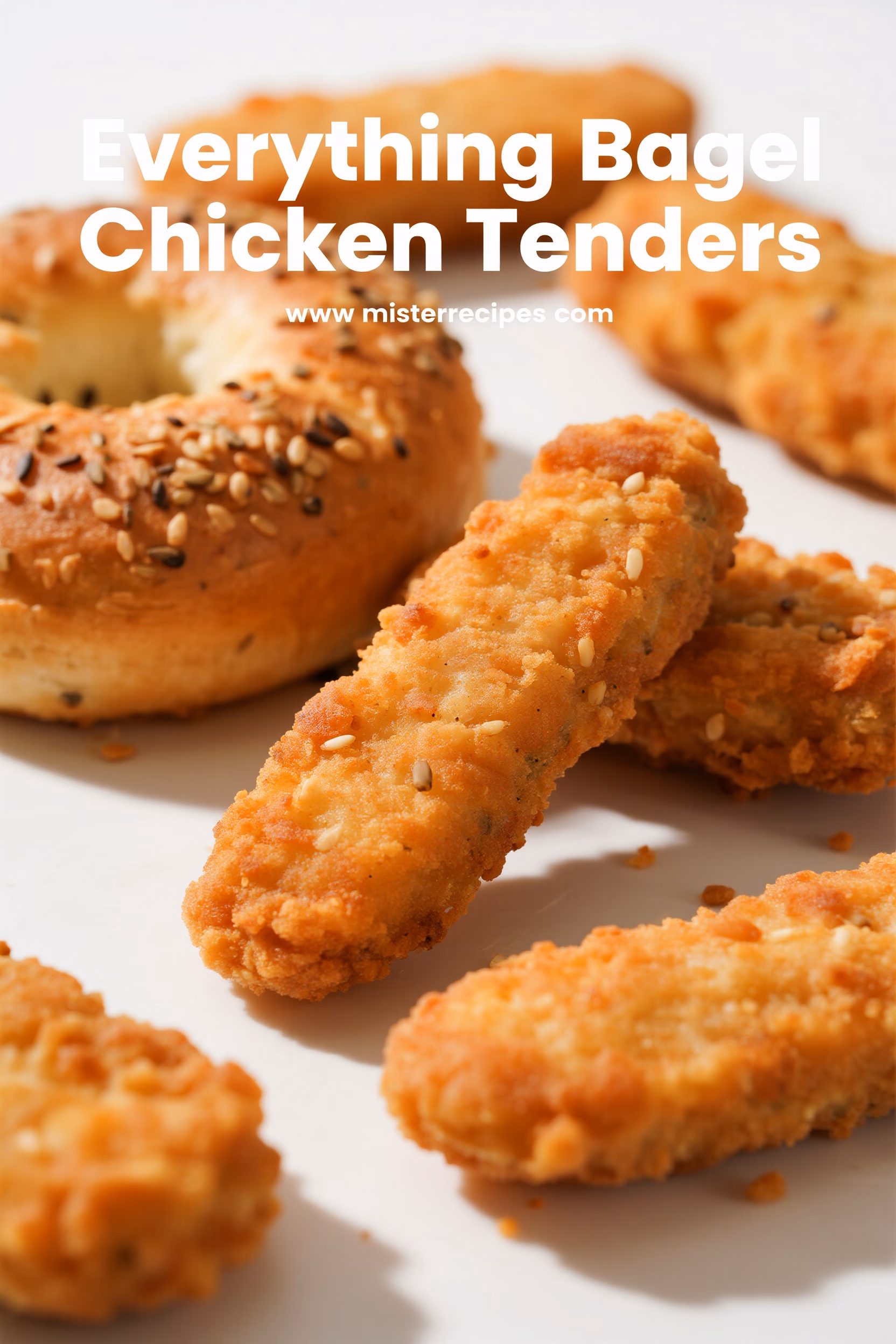 Everything Bagel Chicken Tenders Easy Crispy Recipe