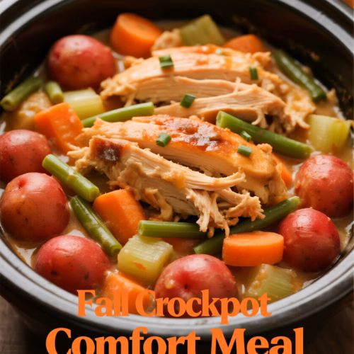 Easy Creamy Fall Crockpot Comfort Meal Recipe