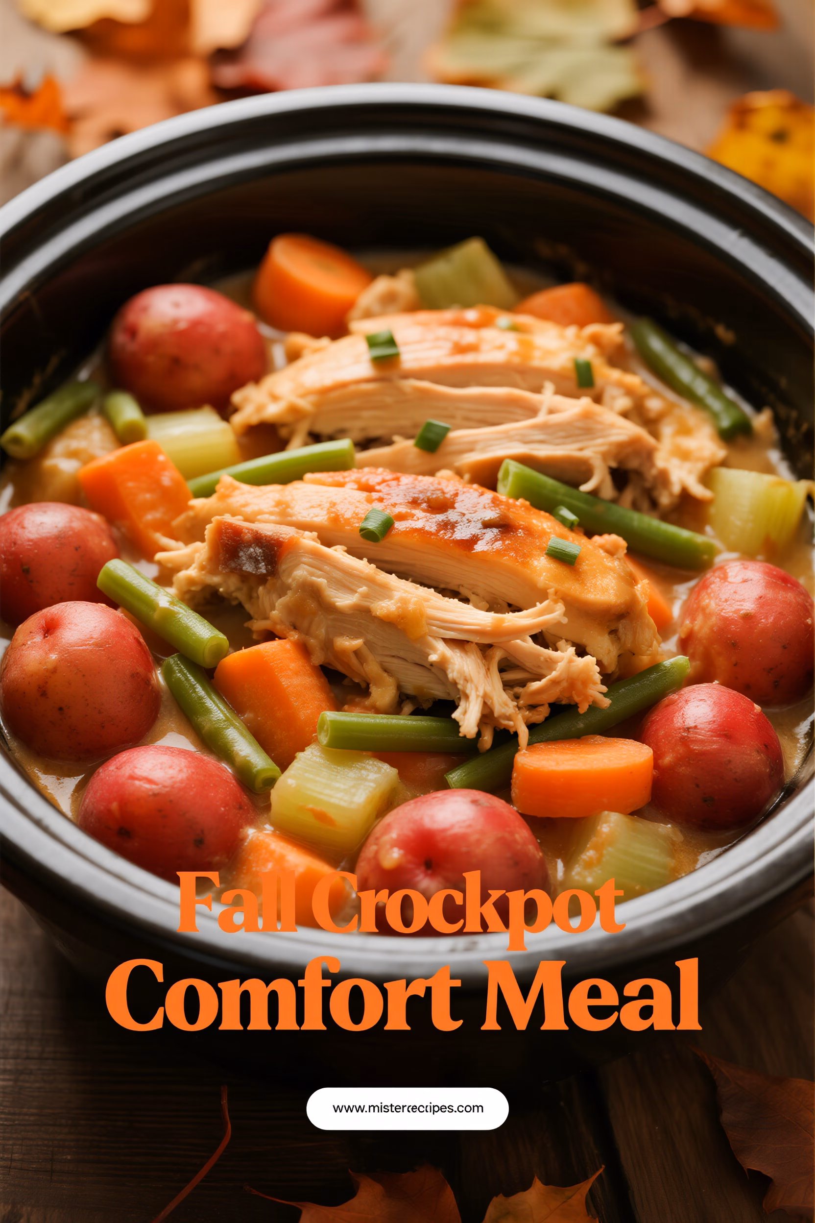 Easy Creamy Fall Crockpot Comfort Meal Recipe