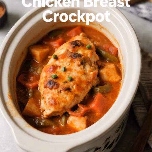 Flavorful Chicken Breast Crockpot Easy Creamy Recipe