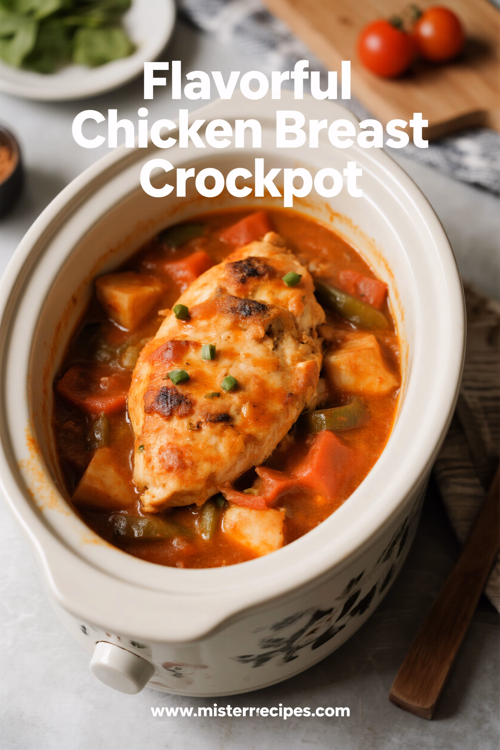 Flavorful Chicken Breast Crockpot Easy Creamy Recipe