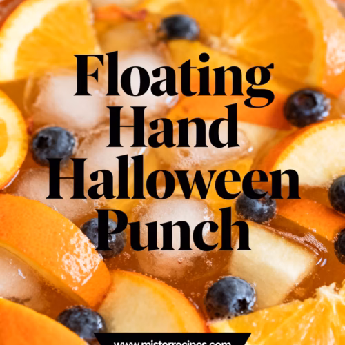 Easy Floating Hand Halloween Punch Recipe