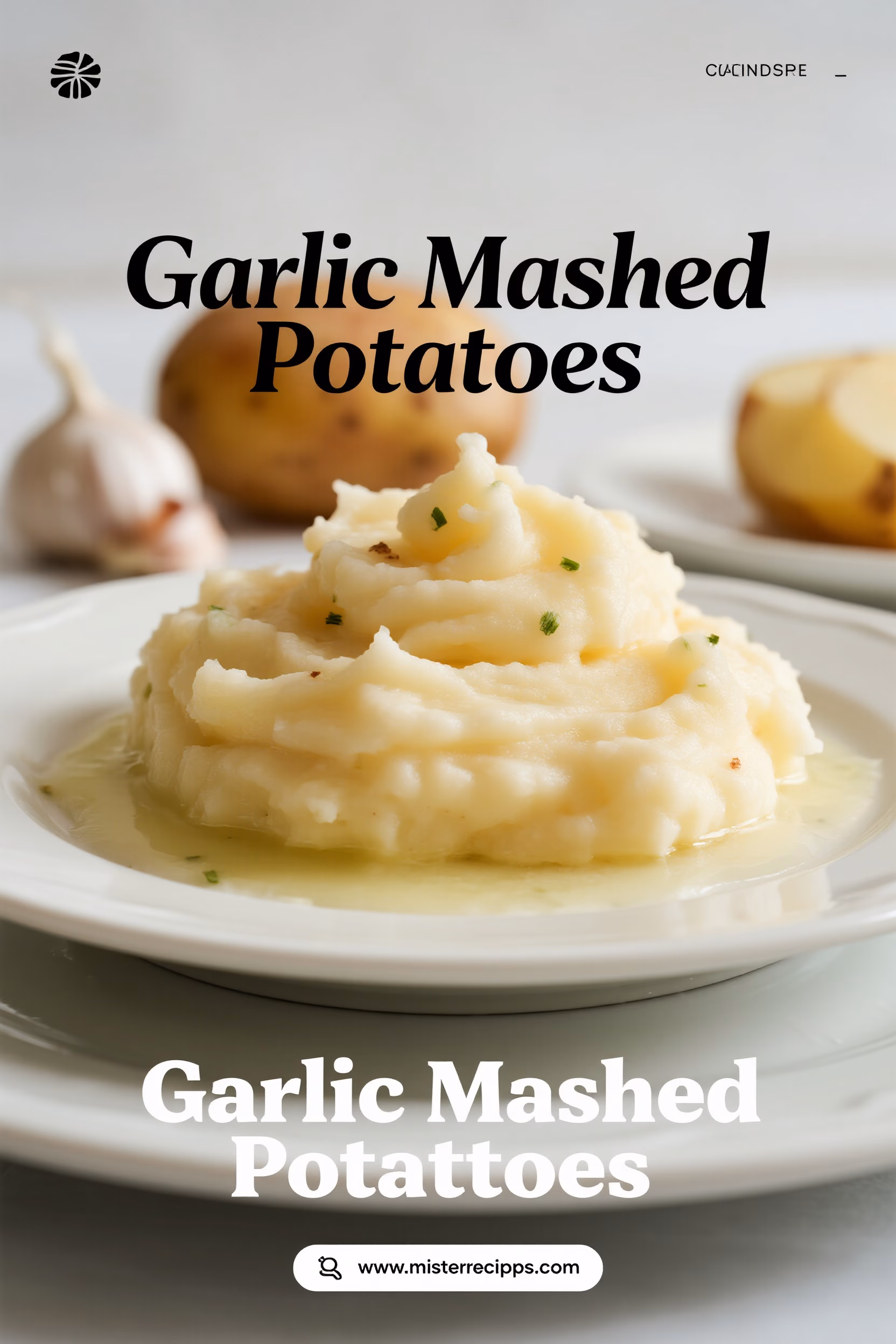 Creamy Garlic Mashed Potatoes The Easiest Quick Recipe