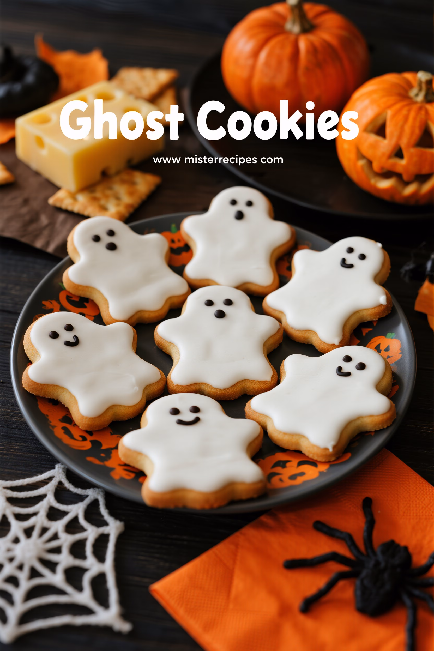 Easy & Adorable Ghost Cookies Recipe Perfect for Halloween