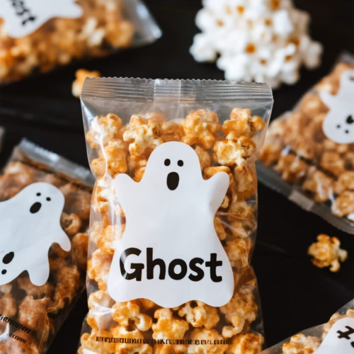 Easy Ghost Popcorn Bags A Spooky and Sweet Treat