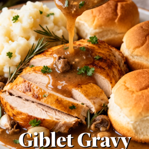 Easy Creamy Giblet Gravy Recipe For Thanksgiving