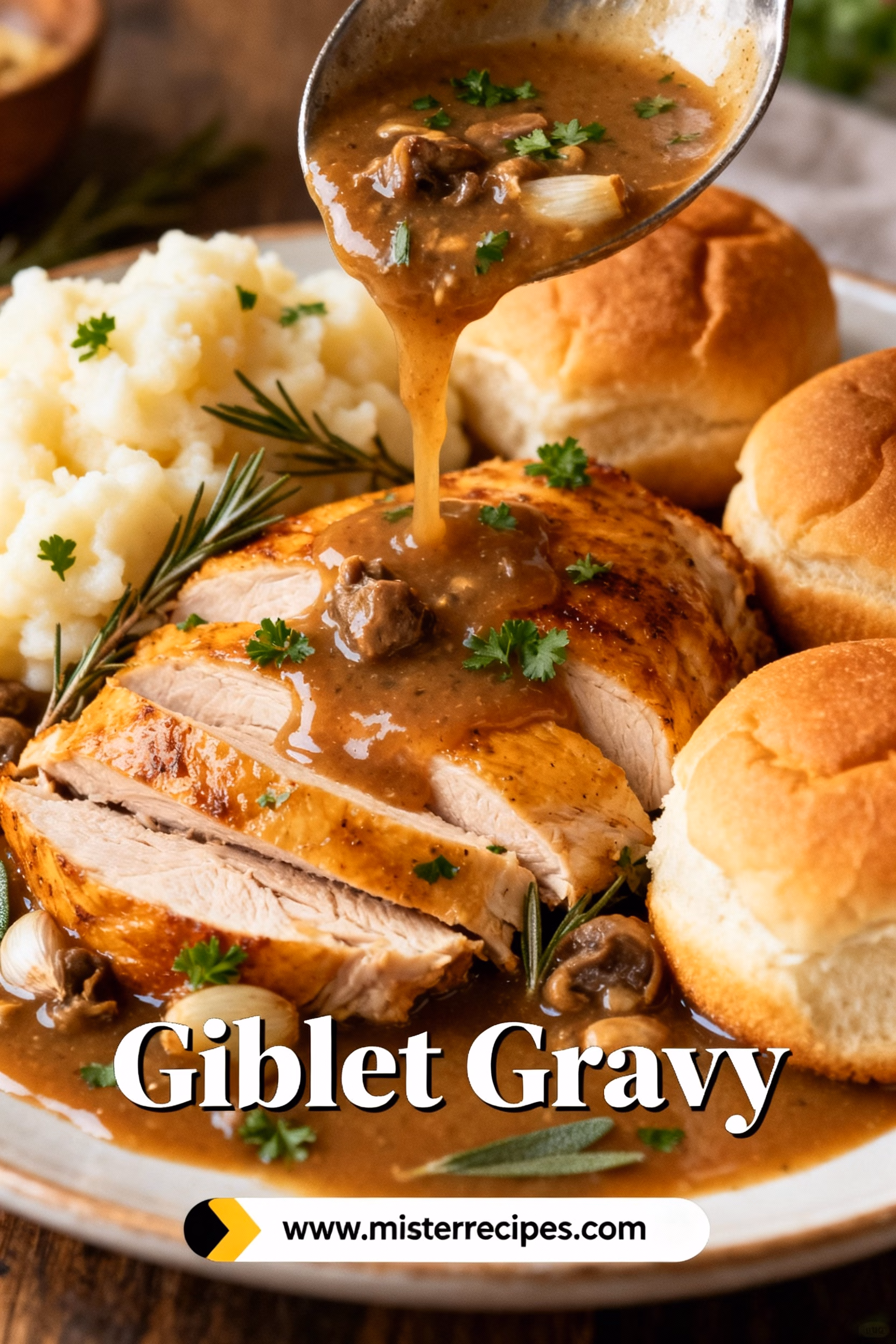Easy Creamy Giblet Gravy Recipe For Thanksgiving