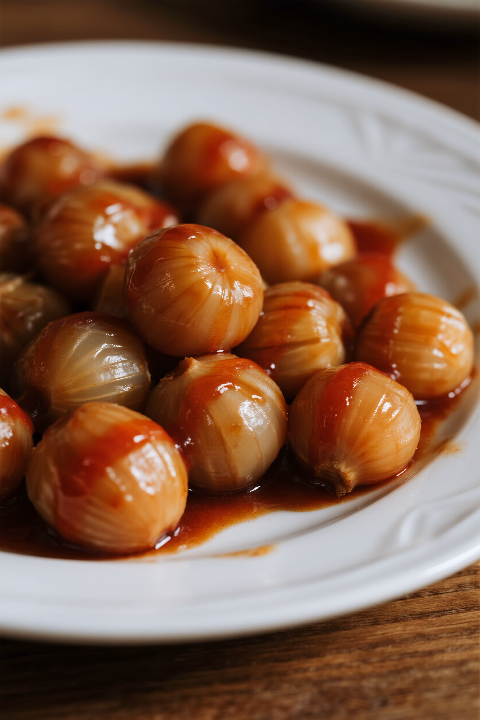 Easy and Creamy Glazed Pearl Onions