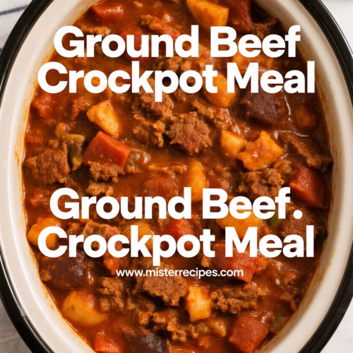 Easy Creamy Ground Beef Crockpot Meal for a Quick Dinner