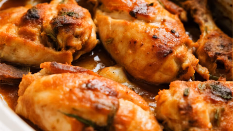 Easy Creamy Healthy Chicken Crockpot Recipe