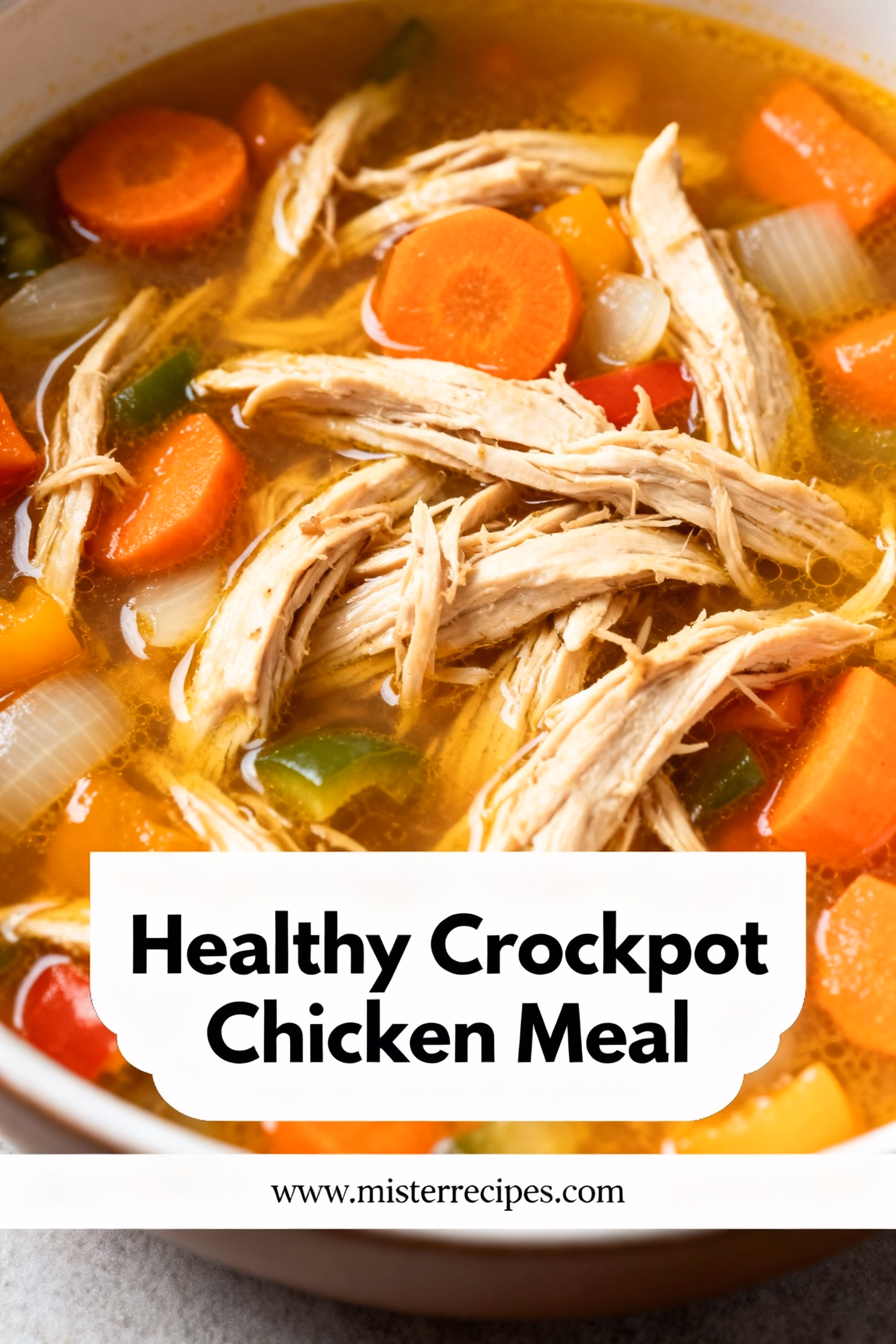 Healthy Crockpot Chicken Meal Easy and Creamy Recipe