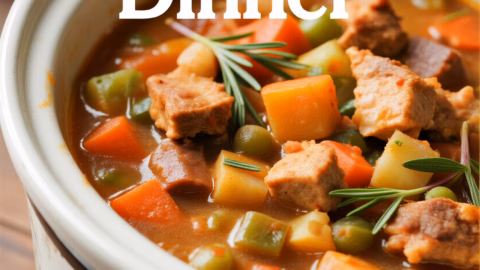 Healthy and Easy Crockpot Chicken Dinner Creamy One Pot Recipe