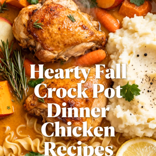 Hearty Fall Crock Pot Chicken Recipes Easy Weeknight Dinners