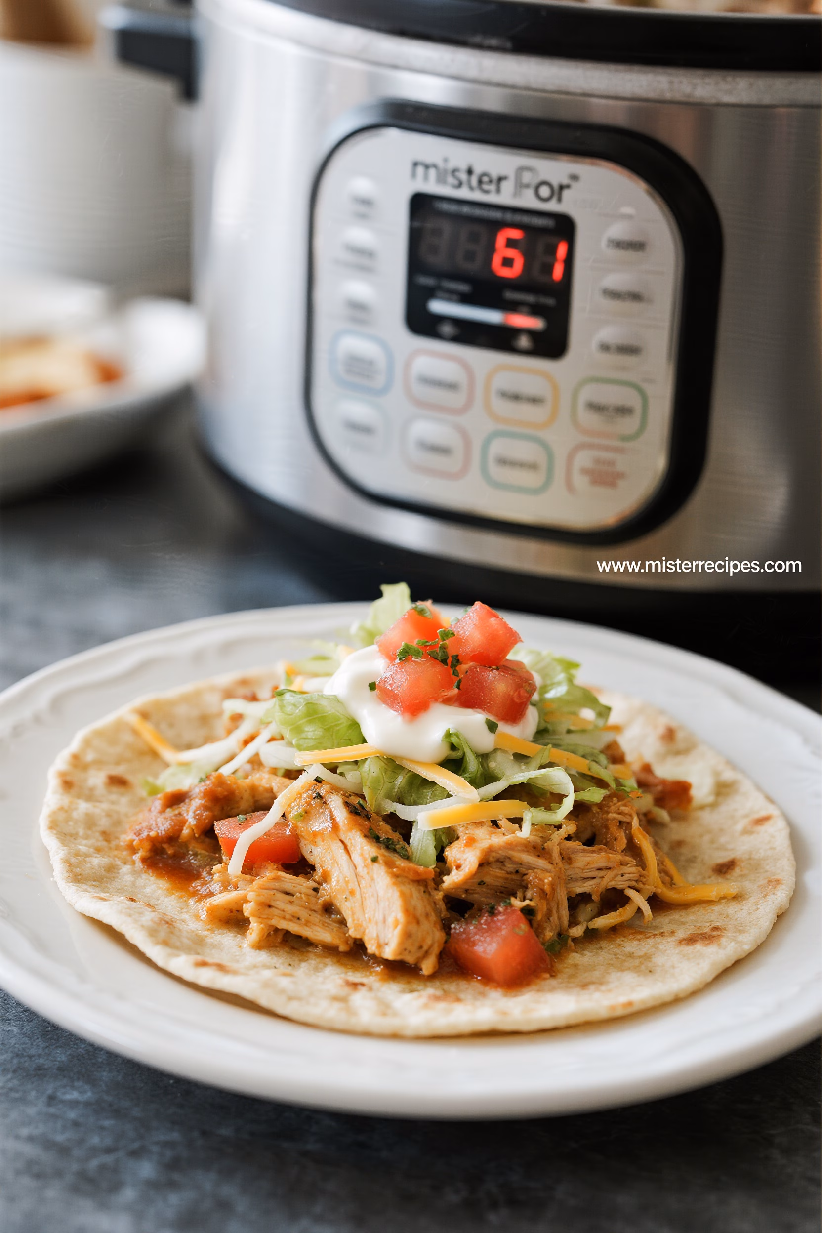 Easy Creamy High Protein Crockpot Chicken Recipe