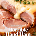 Horrible Hand Ham Cheese Board Easy Creepy Halloween Treat