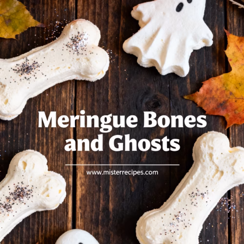Easy & Spooky Meringue Bones & Ghosts Recipe