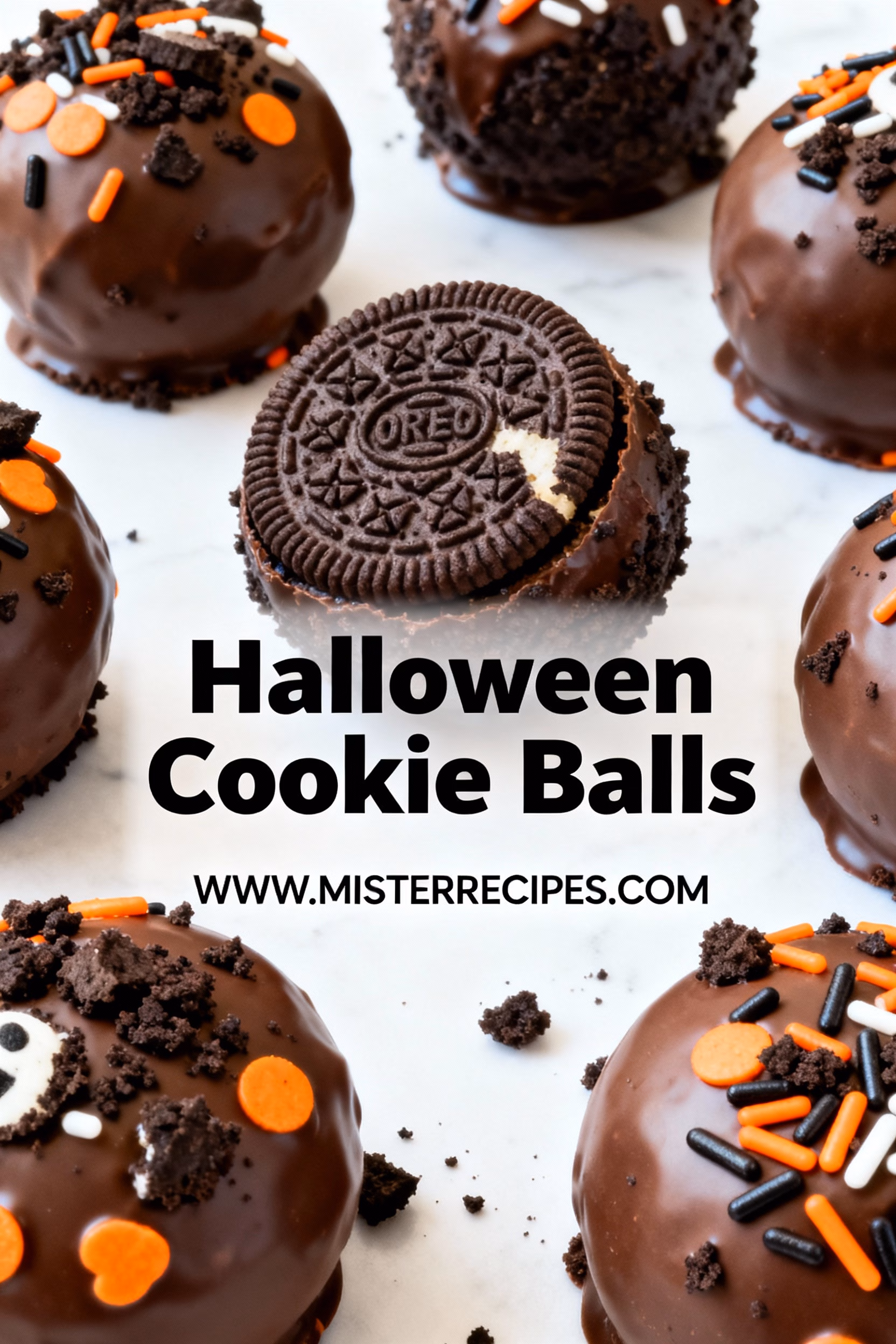 Easy Creamy Oreo Cookie Balls Recipe