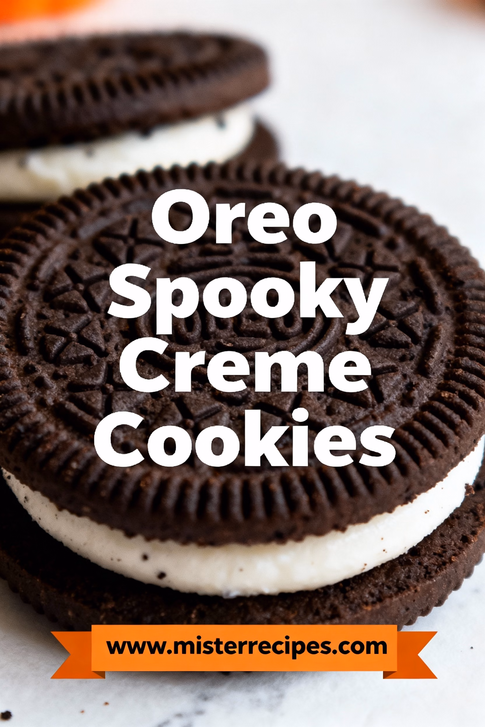 Easy Spooky Creme Oreo Cookies Perfect for Halloween