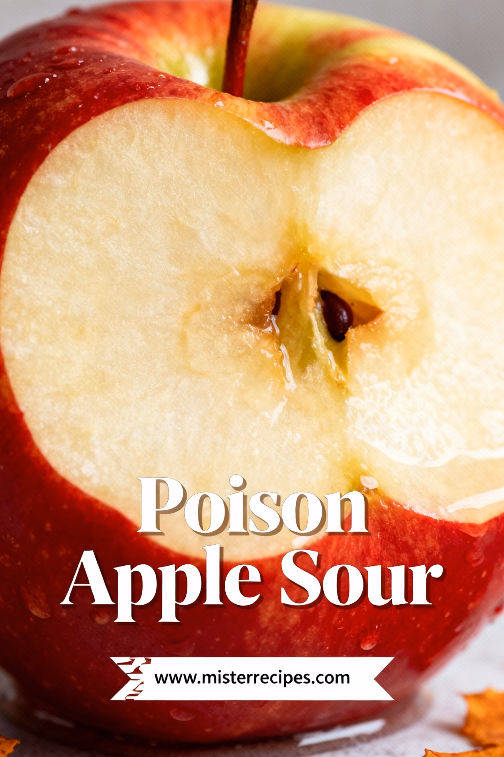 Easy Poison Apple Sour Cocktail Recipe for a Spooky Halloween