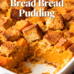 Easy Creamy Pumpkin Bread Pudding Recipe