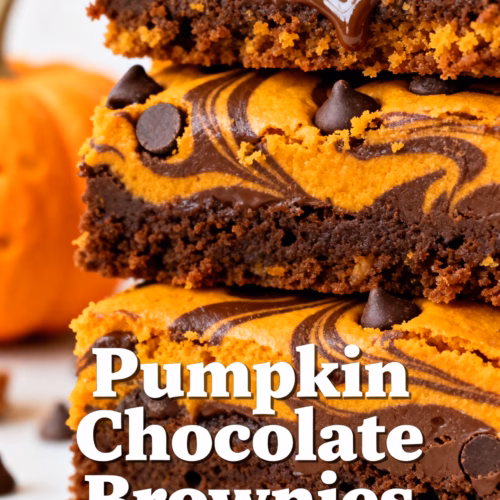 Easy Pumpkin Chocolate Brownies Recipe
