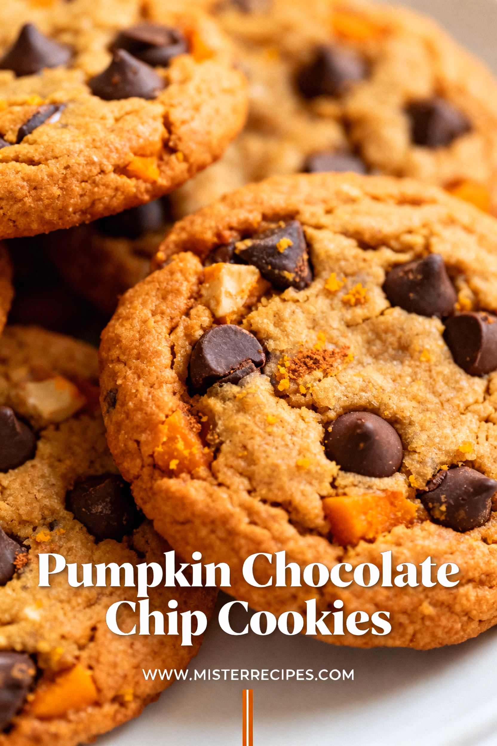 Easy Pumpkin Chocolate Chip Cookies Recipe
