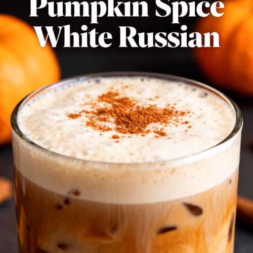 Creamy & Easy Pumpkin Spice White Russian Recipe