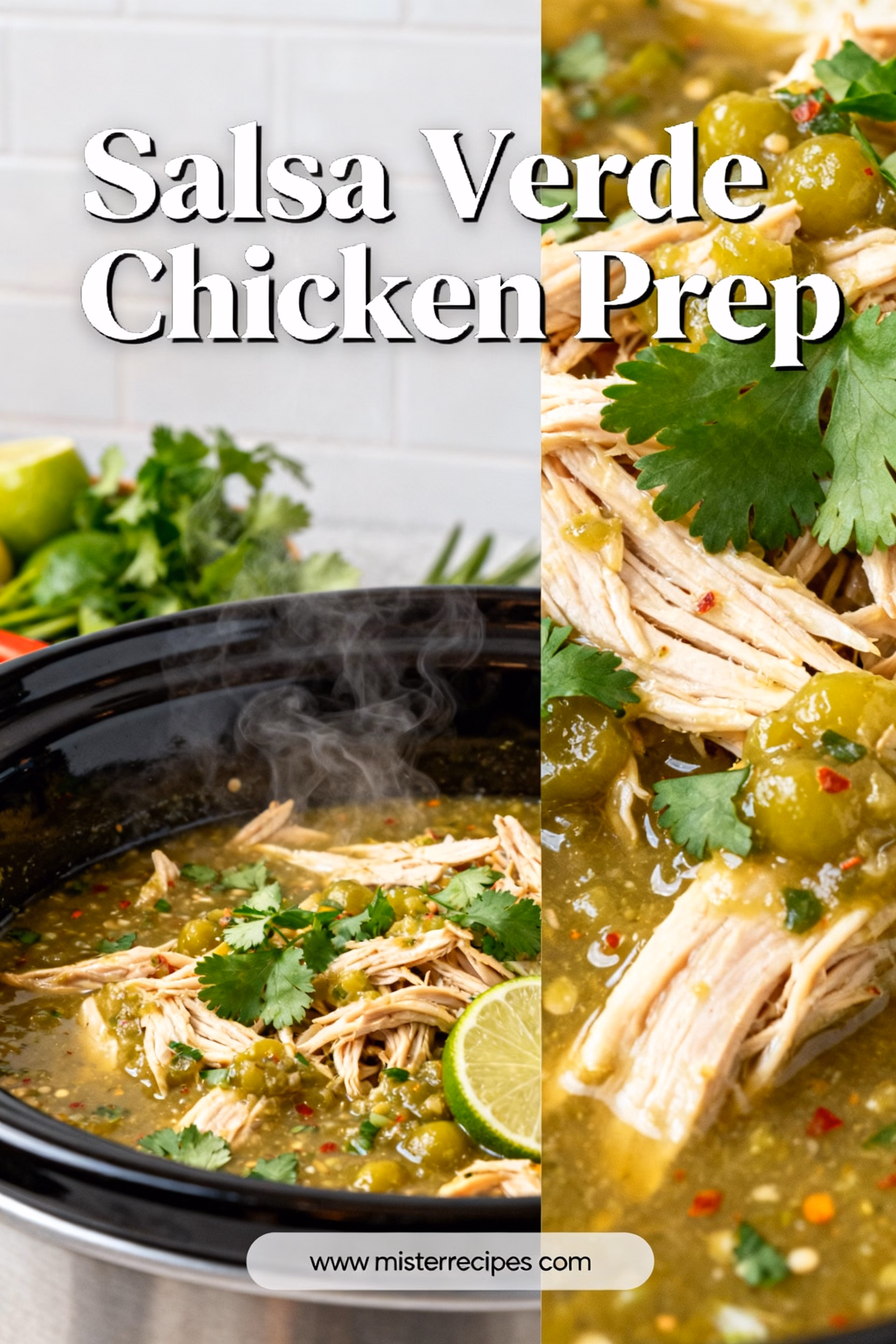 Easy Creamy Salsa Verde Chicken Prep Recipe