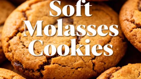 Soft and Chewy Molasses Cookies The Easiest Recipe Ever